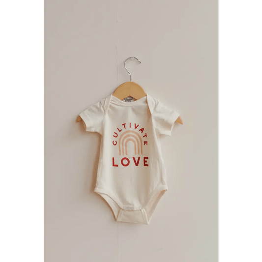 Cultivate Love Organic Cotton Baby Bodysuit - Mack & Harvie