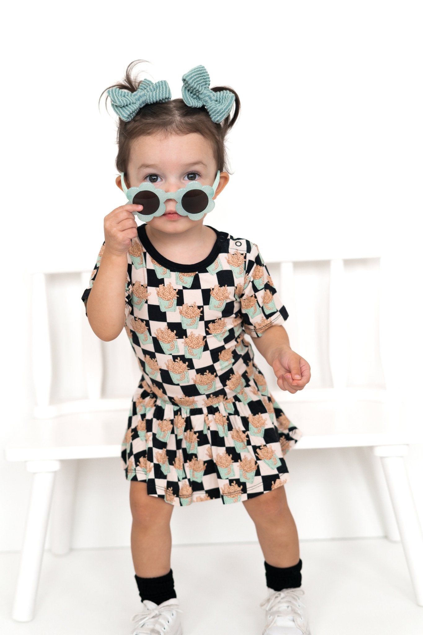 CURLY FRIES DREAM BODYSUIT DRESS - Mack & Harvie