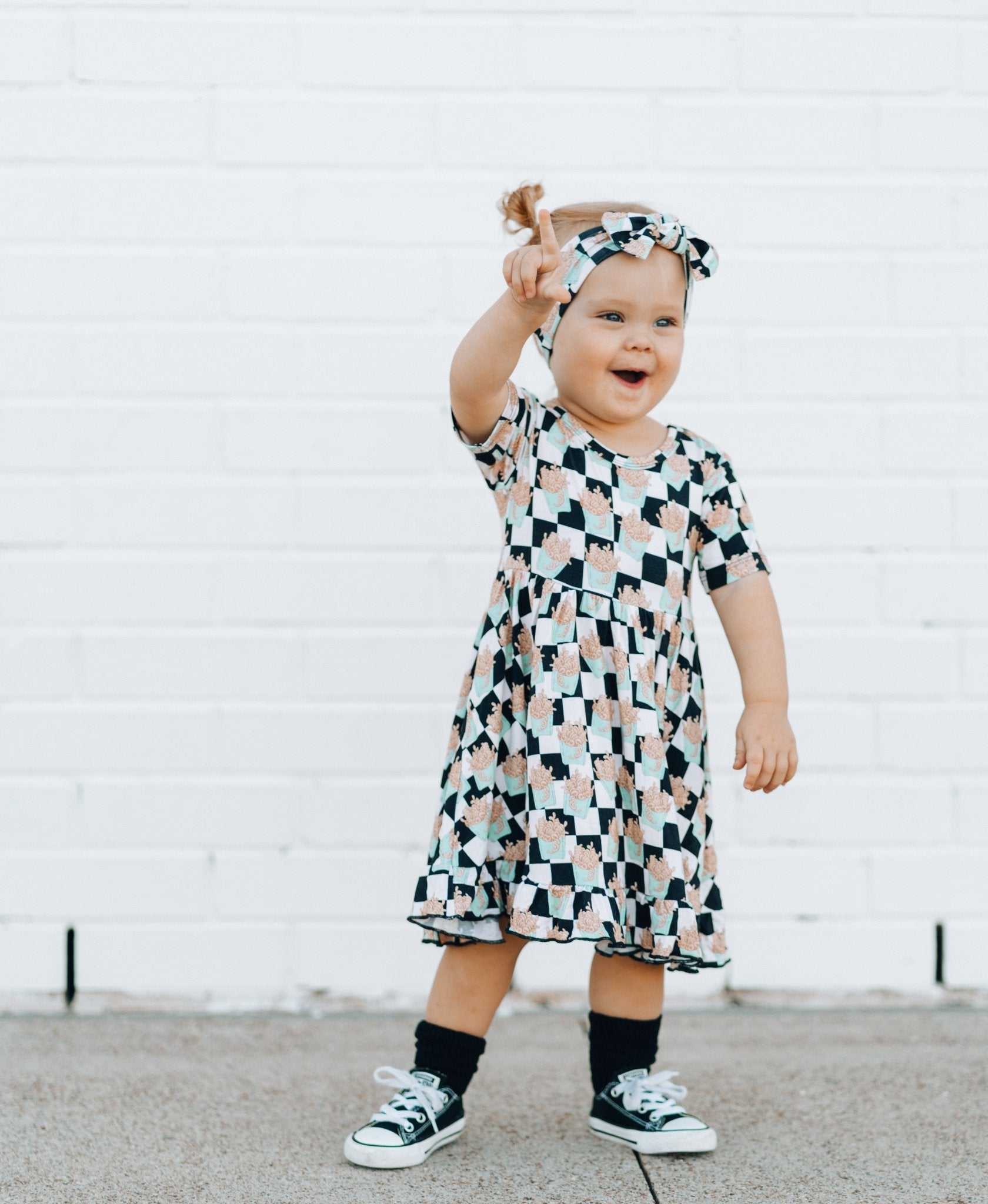 CURLY FRIES DREAM RUFFLE DRESS - Mack & Harvie