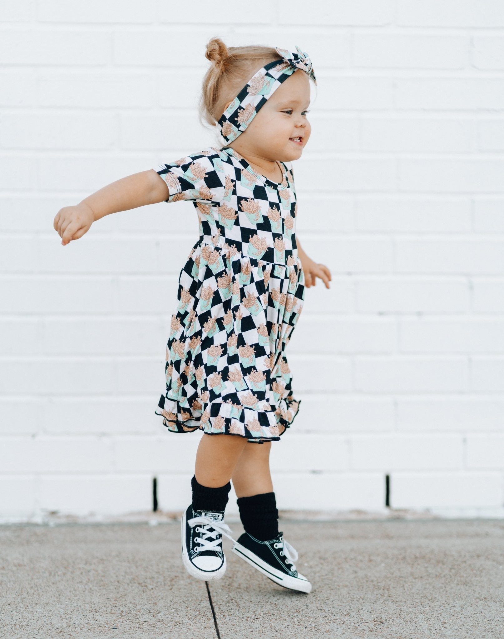 CURLY FRIES DREAM RUFFLE DRESS - Mack & Harvie