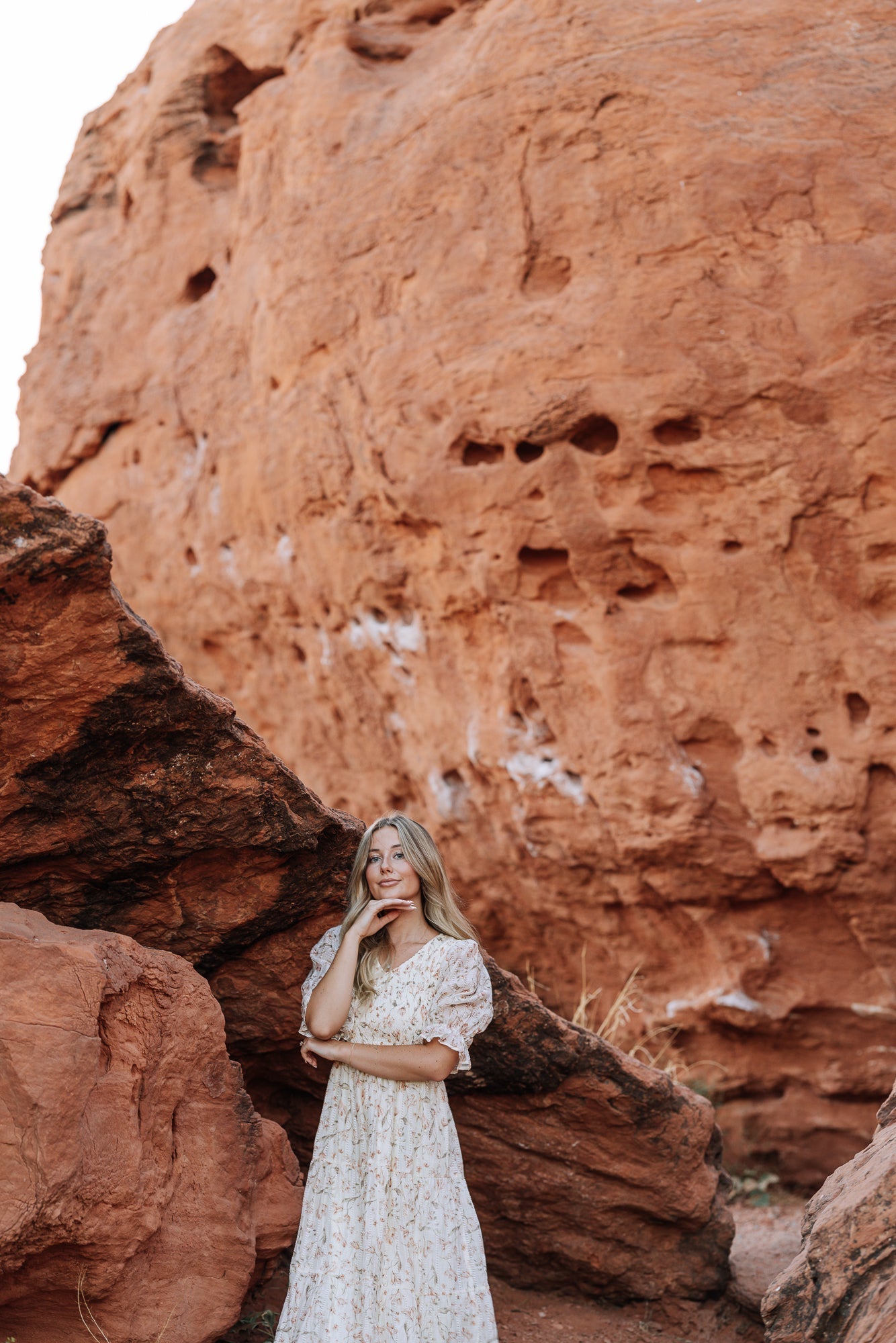 Cypress Midi Dress in Ivory - Mack & Harvie