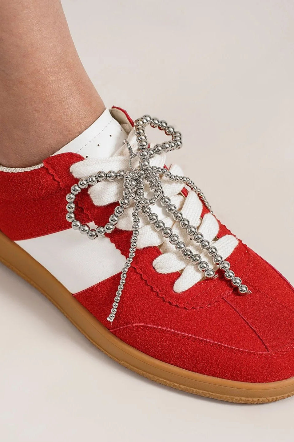 Beaded Bow Shoe Accessories