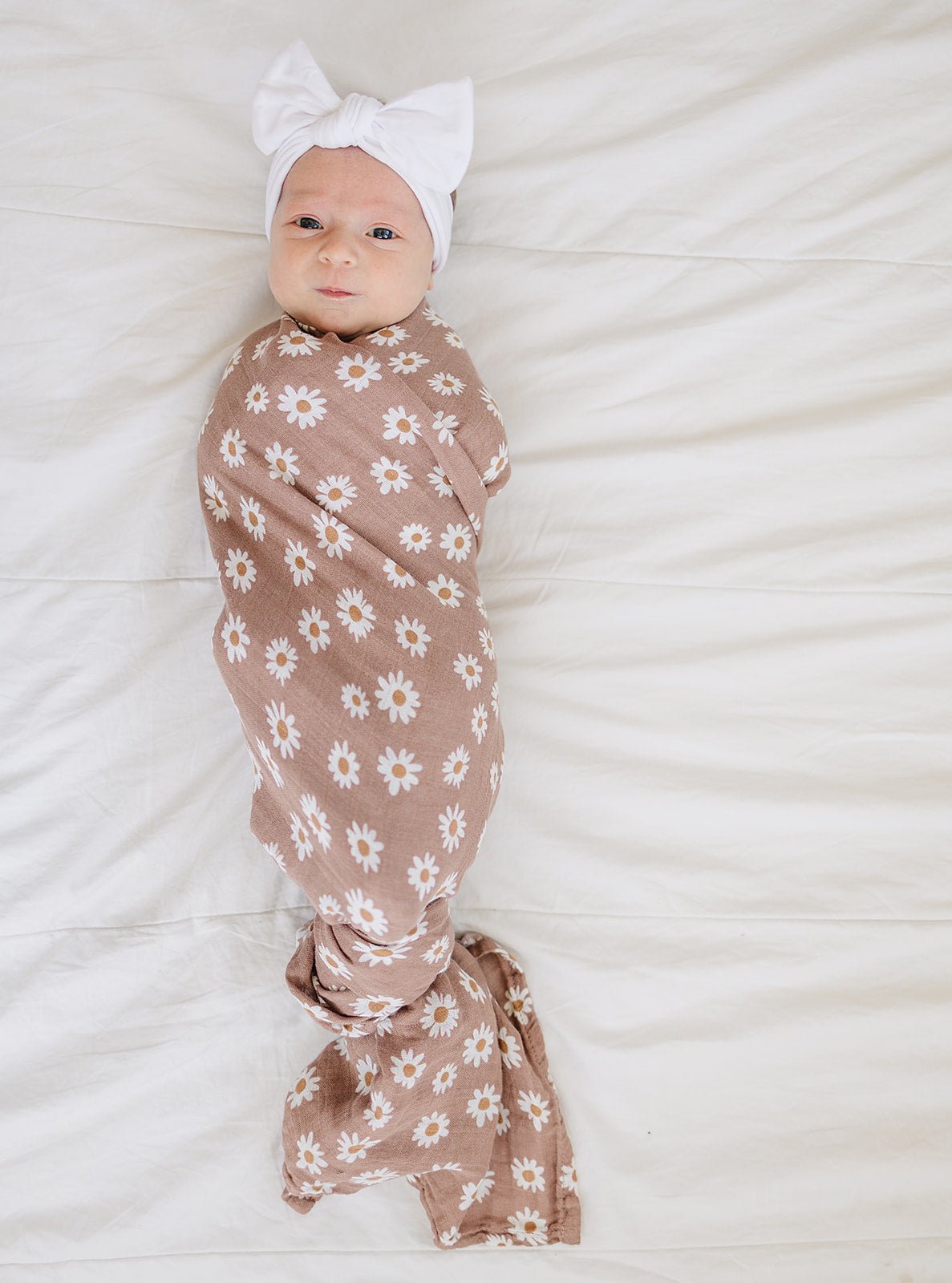 Daisy Dream Muslin Swaddle Blanket - Mack & Harvie