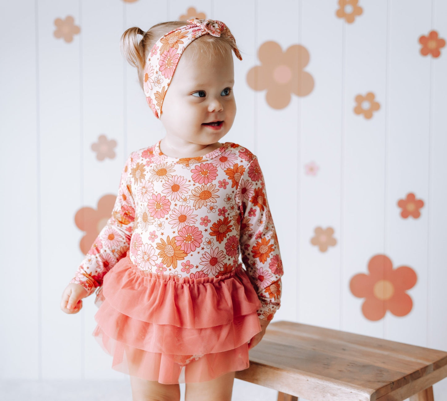 DAISY GARDEN DREAM TUTU BODYSUIT DRESS - Mack & Harvie