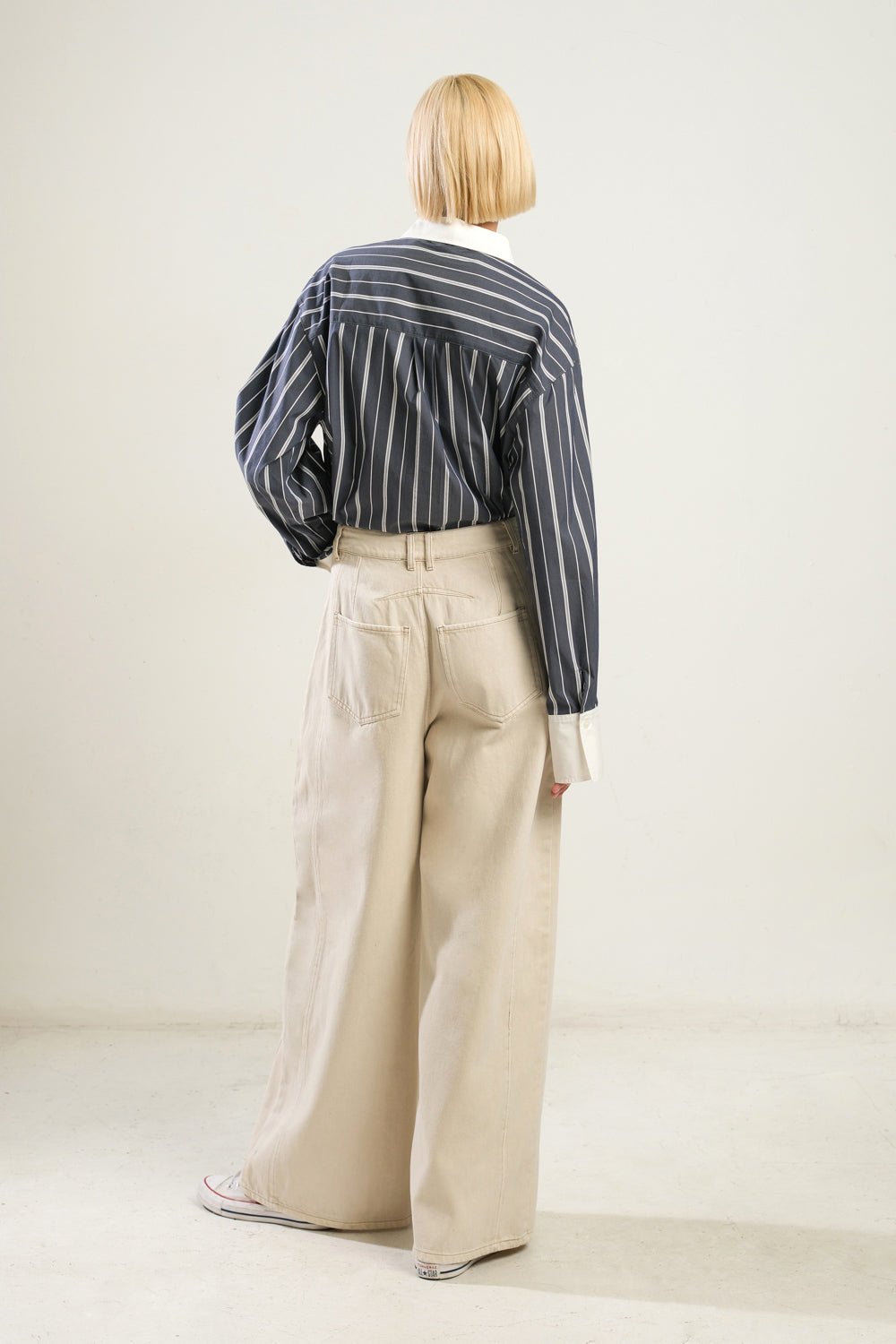 DELICATE HUE WOVEN TWILL PANTS - Mack & Harvie