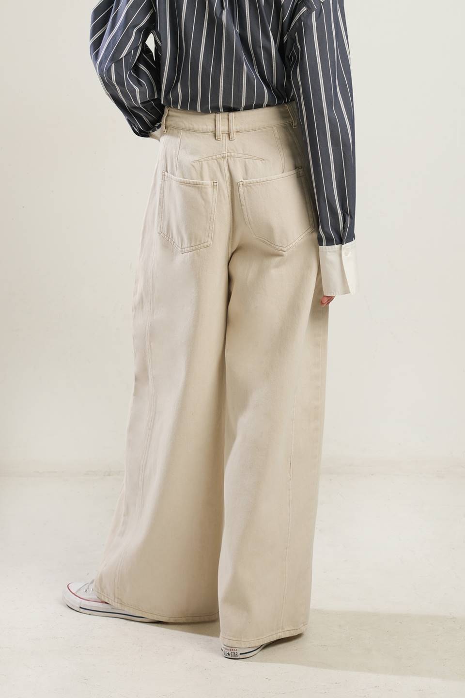 DELICATE HUE WOVEN TWILL PANTS - Mack & Harvie