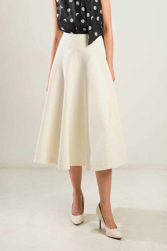 DELICATE TOUCH WOVEN SKIRT - Mack & Harvie