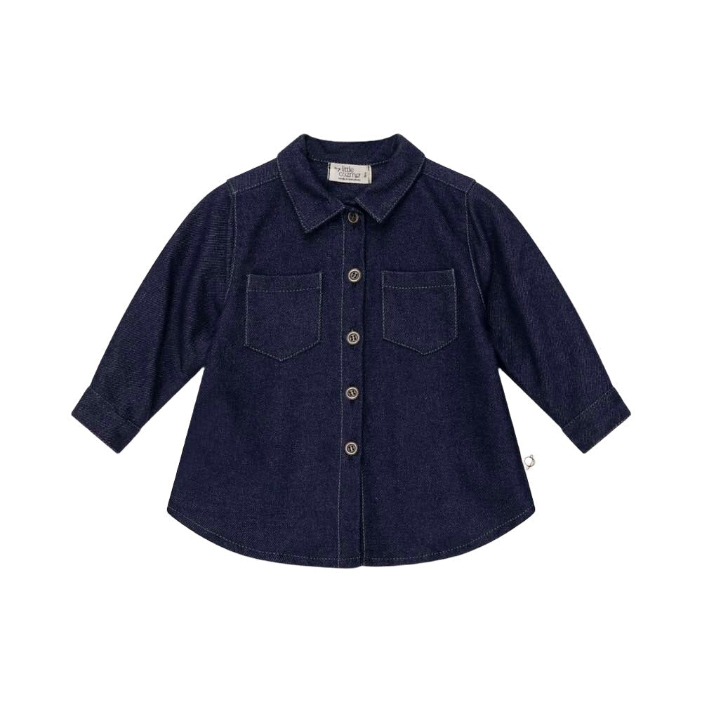 Denim Twill Baby Dress - Unique - Mack & Harvie