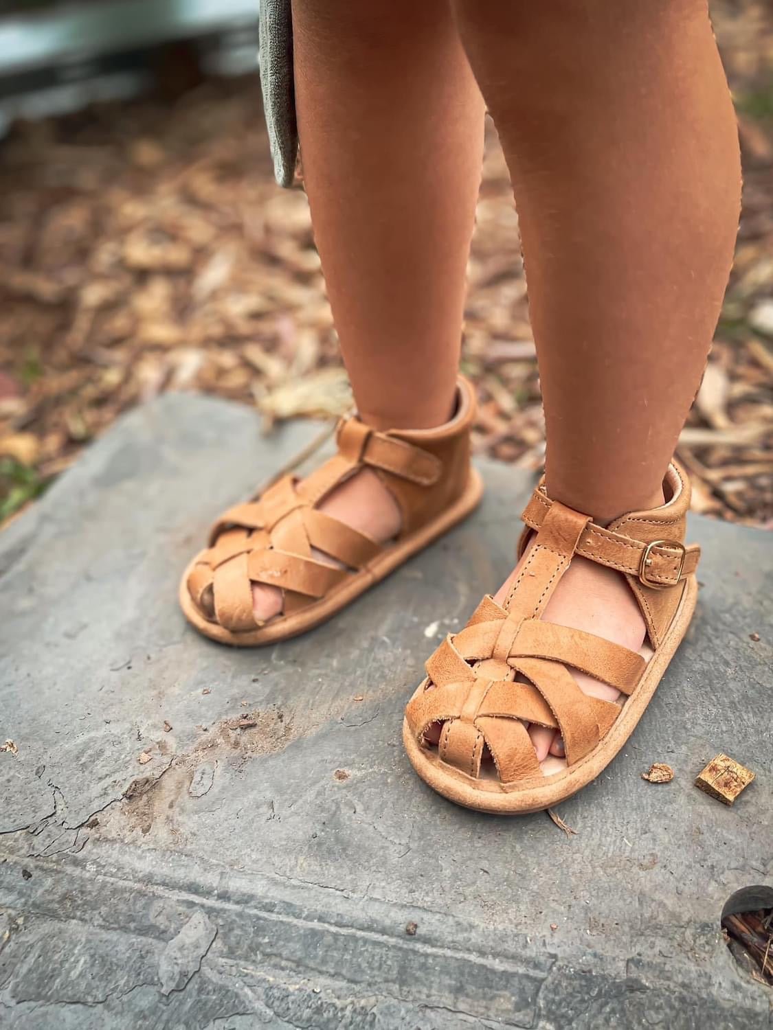 Desert Sand Closed Toe Sandal {Premium Leather} - Mack & Harvie