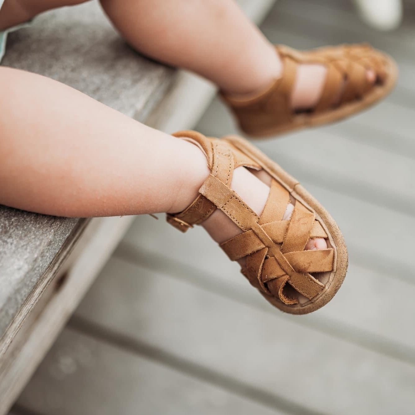 Desert Sand Closed Toe Sandal {Premium Leather} - Mack & Harvie