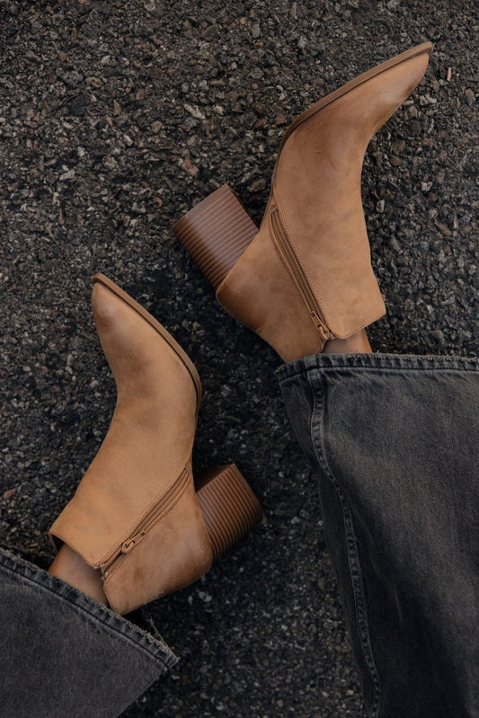 Desmond Pointed Toe Booties - Mack & Harvie