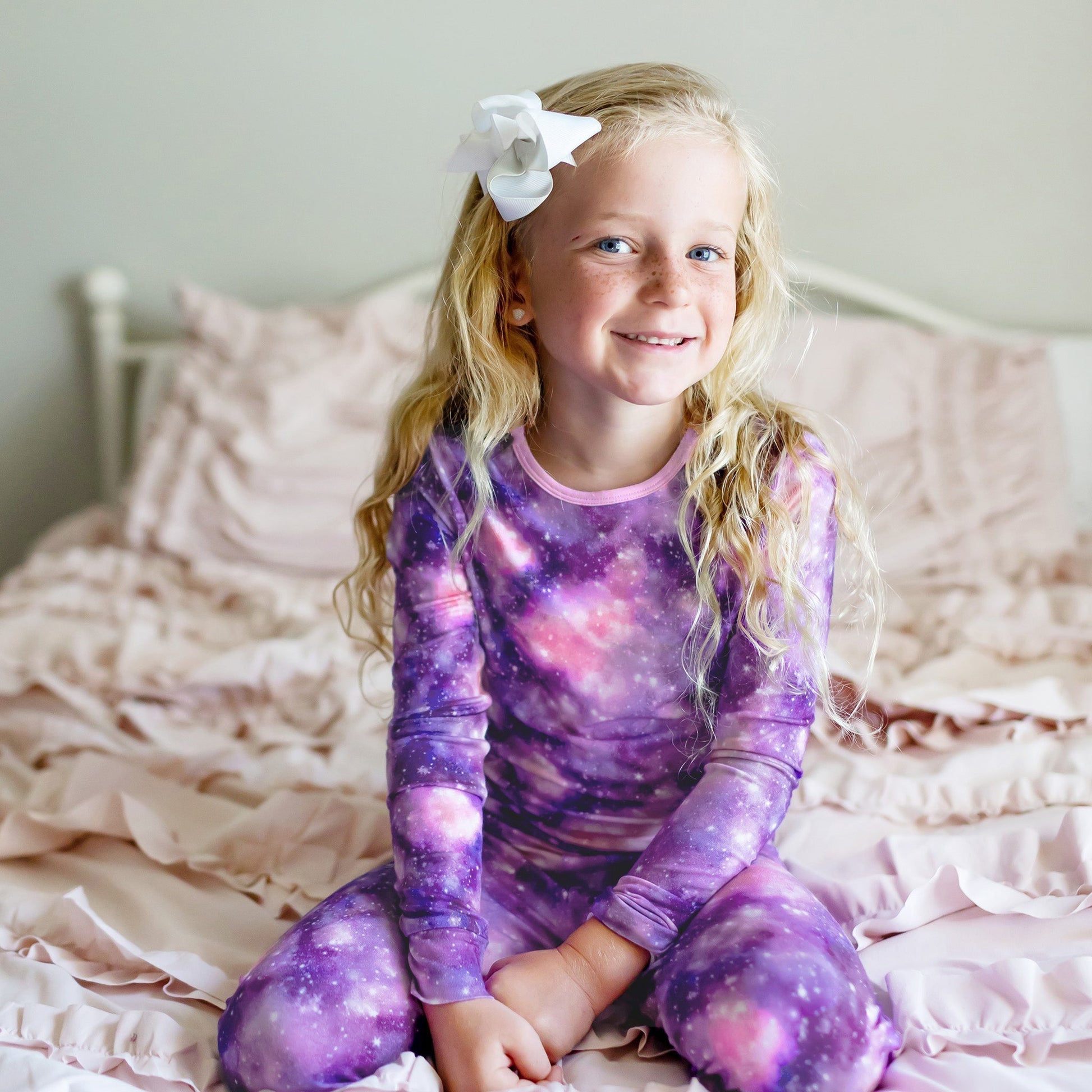 Diamonds in the Sky Long Sleeve Pajama Set (6M - 12Y) - Mack & Harvie