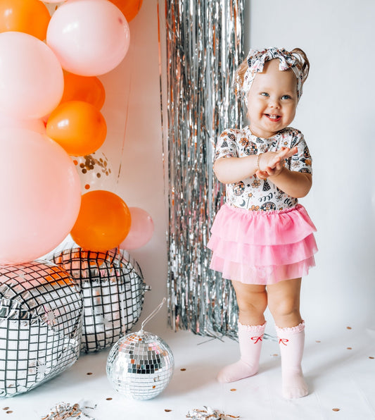 DISCO BIRTHDAY GIRL DREAM TUTU BODYSUIT DRESS - Mack & Harvie