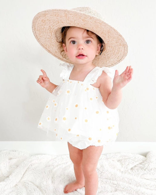 Dixie Dress Romper - Pickin' Daisies - Mack & Harvie