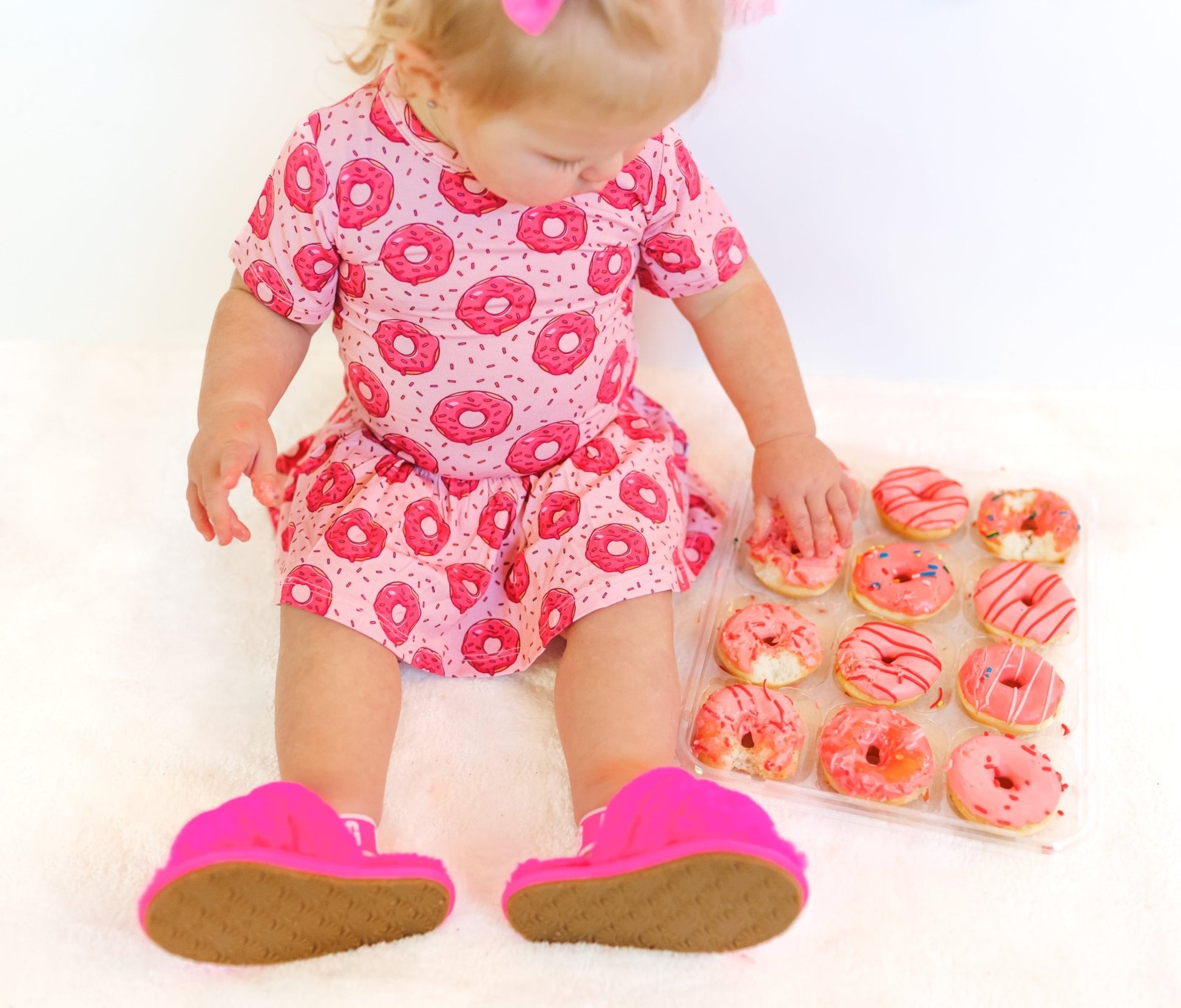 DONUT GROW UP DREAM BODYSUIT DRESS - Mack & Harvie