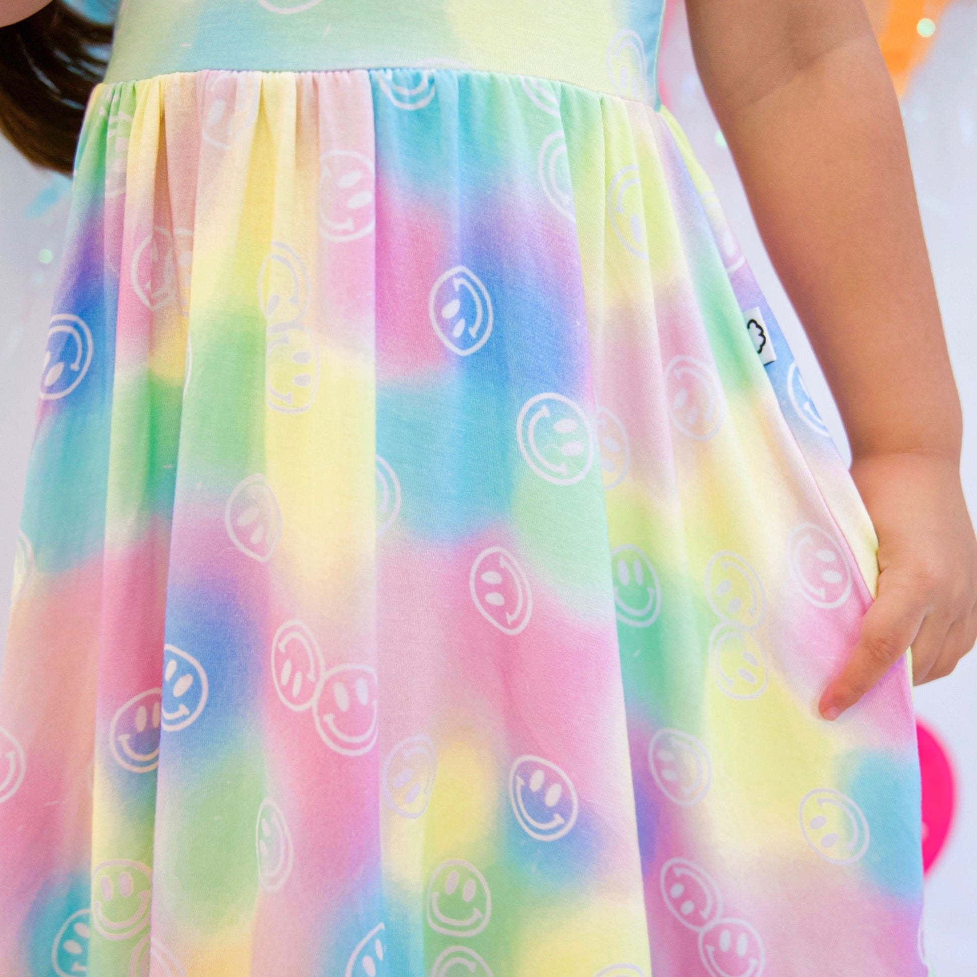 DREAMY SMILEY DREAM RUFFLE DRESS - Mack & Harvie