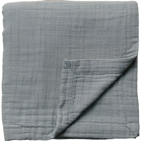 Dusty Blue Muslin Quilt - Mack & Harvie