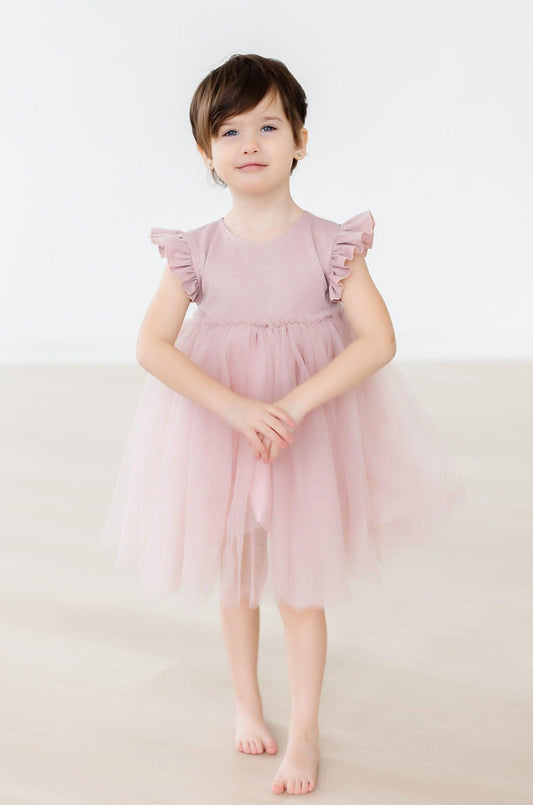 Dusty Pink Shimmer Tutu Dress - Mack & Harvie