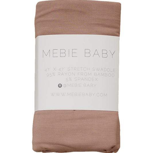 Dusty Rose Bamboo Stretch Swaddle - Mack & Harvie