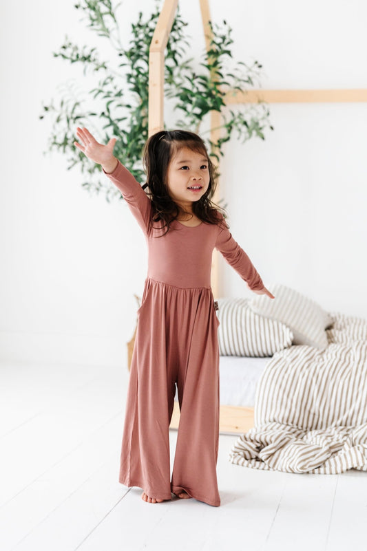 Earth Tones Wide Leg Romper - Mack & Harvie