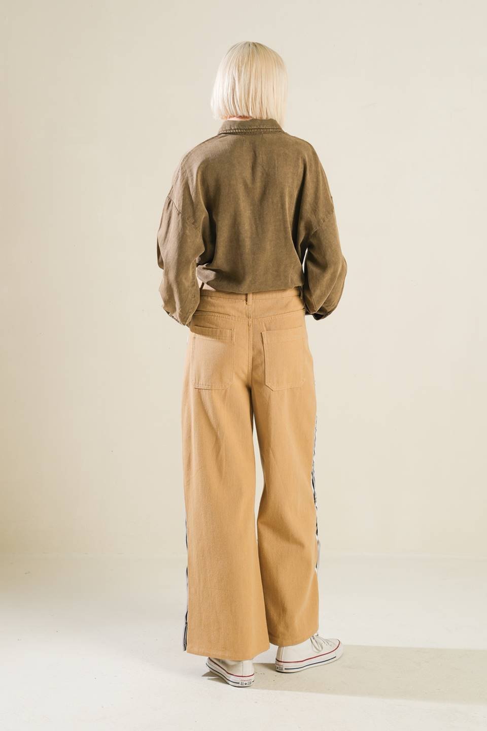 ELEGANT ELEVATION WOVEN TWILL PANTS - Mack & Harvie