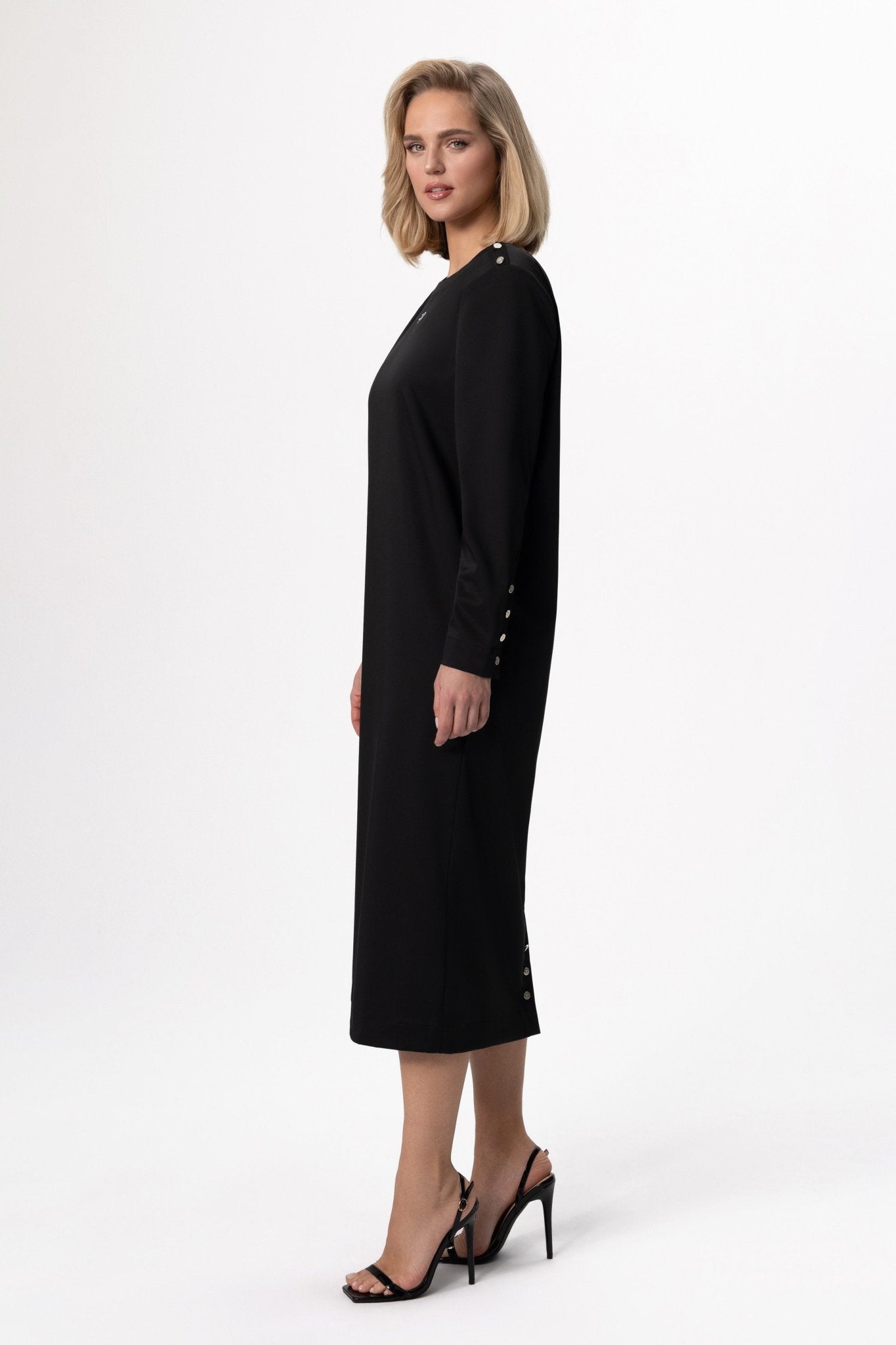 Elegant Open - Back Dress - Mack & Harvie