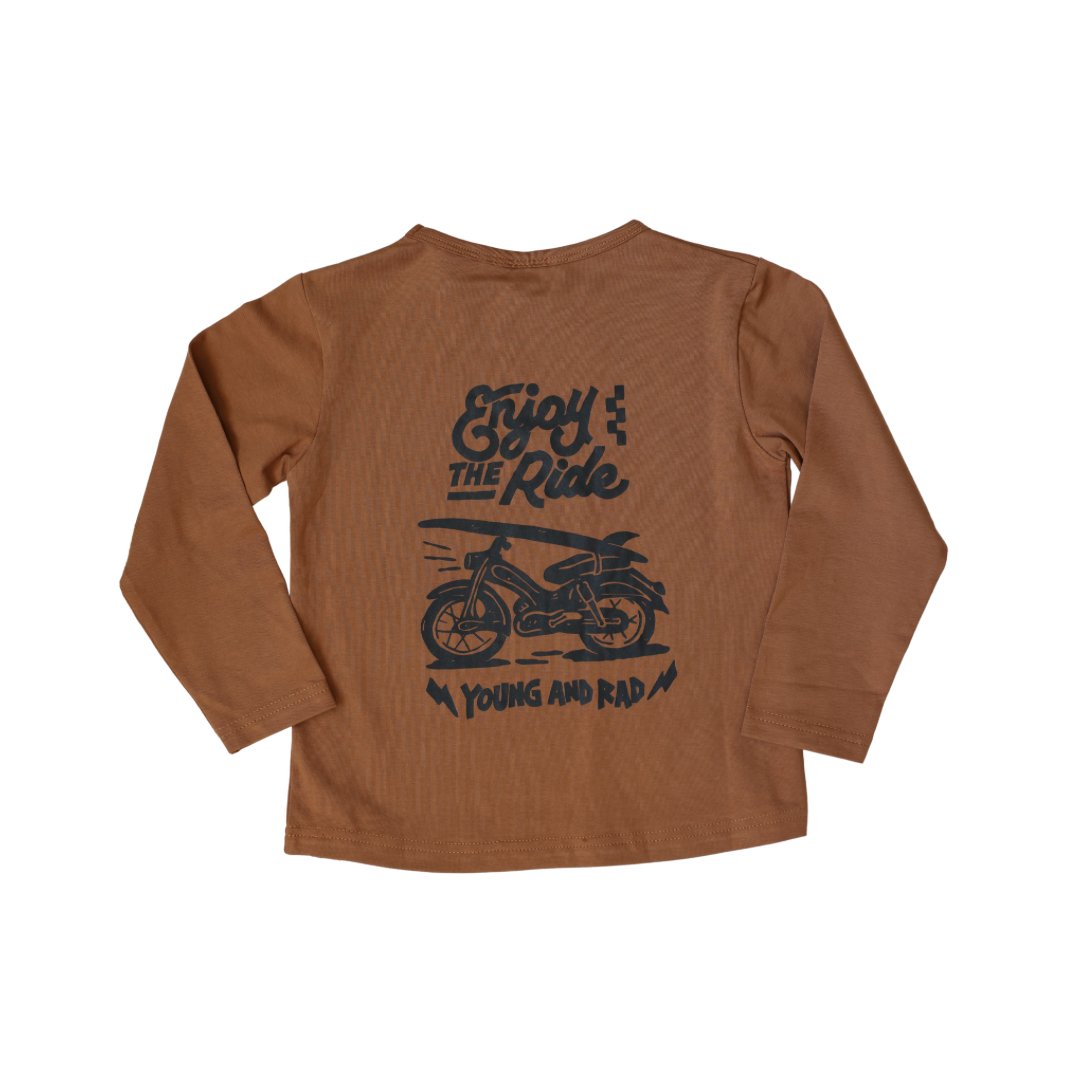 ENJOY THE RIDE LONG SLEEVE TEE - Mack & Harvie