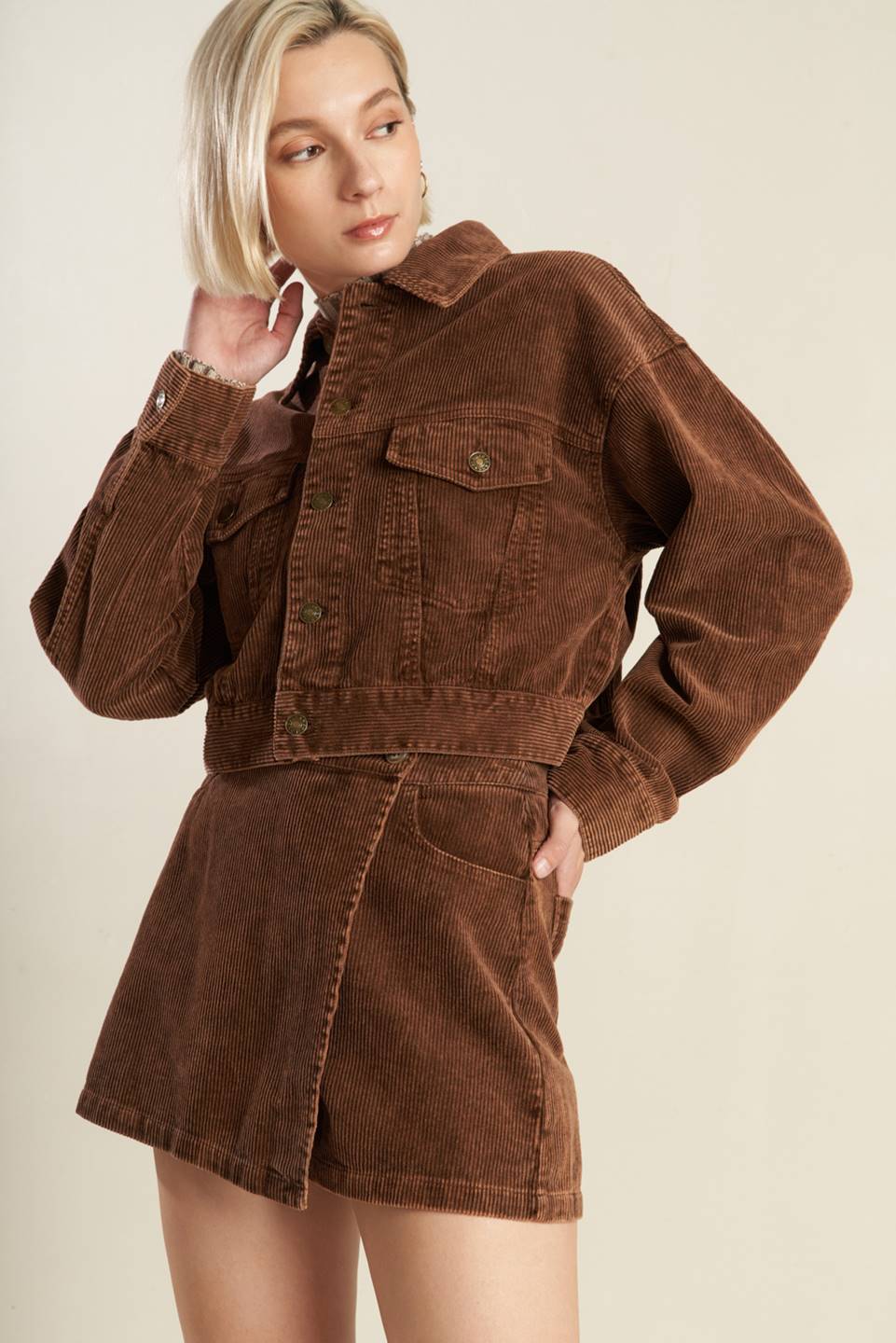 ESCAPING REALITY CORDUROY JACKET - Mack & Harvie