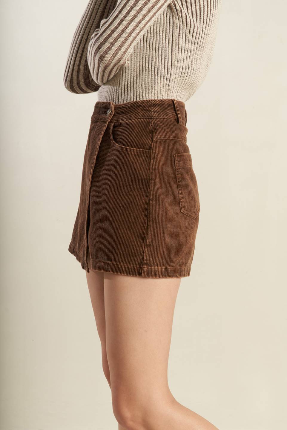 ESCAPING REALITY CORDUROY SKIRT - Mack & Harvie