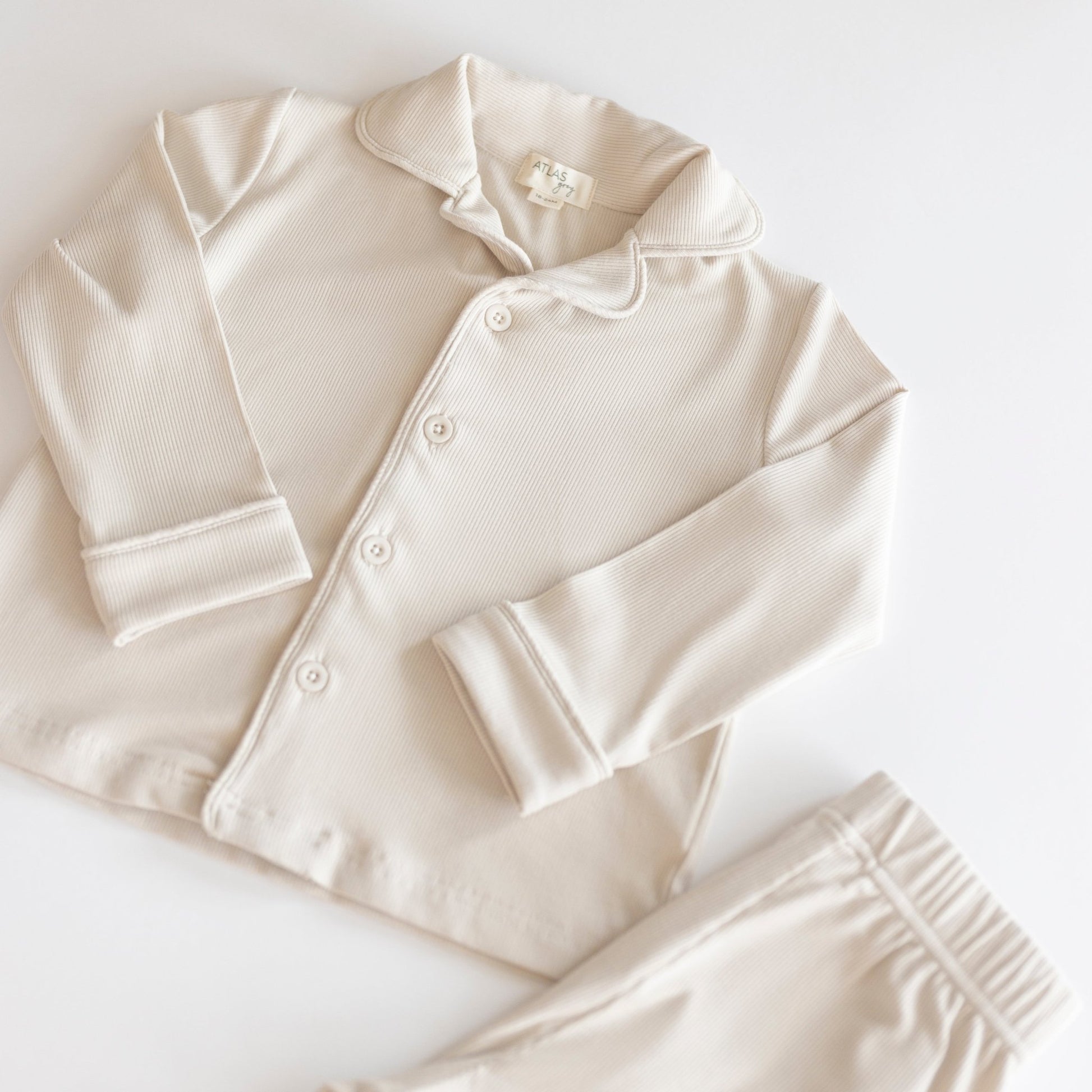 Essential Ribbed Pajama Set - Mack & Harvie