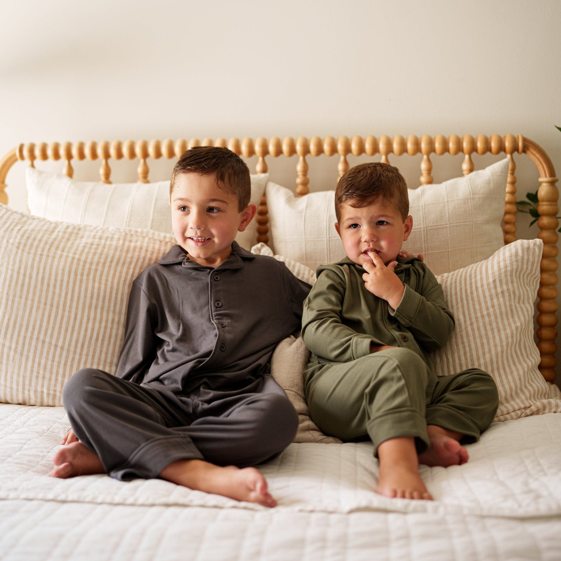 Essential Ribbed Pajama Set - Mack & Harvie