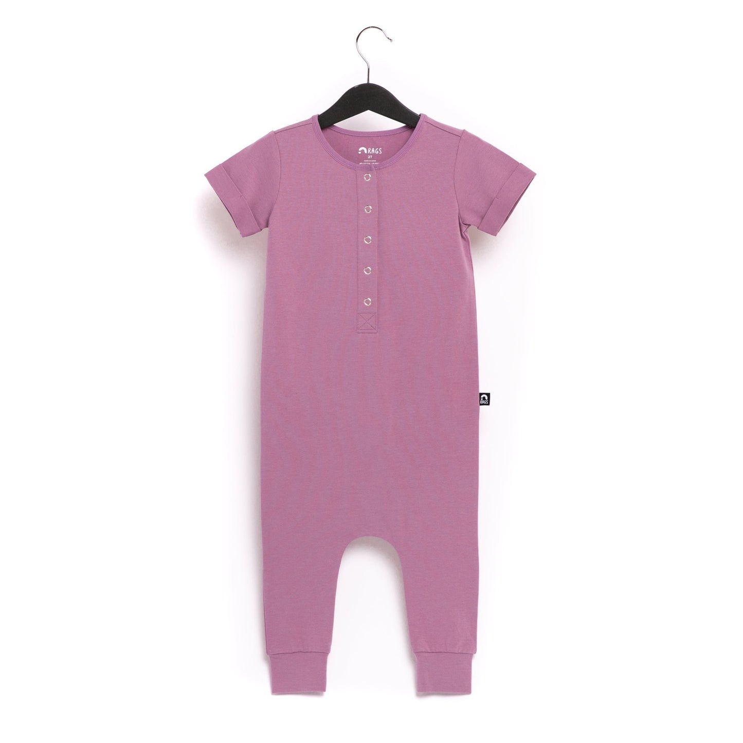 Essentials Rag Romper - 'Lavender' - Mack & Harvie