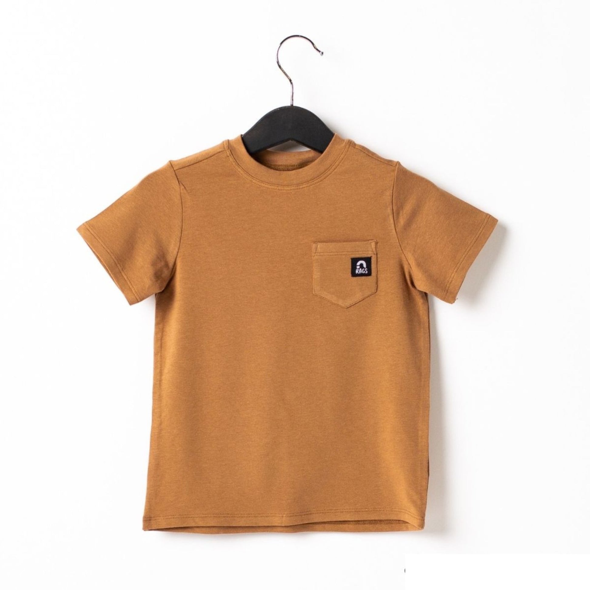 Essentials Short Sleeve Tee - 'Camel' - Mack & Harvie