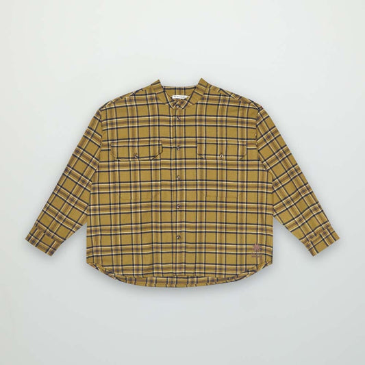 Ethan Shirt - Olive Check - Mack & Harvie