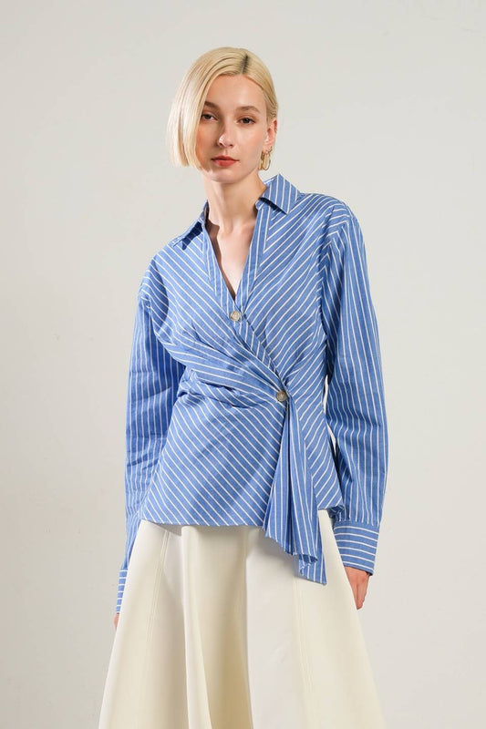 EVERMORE ELEGANCE WOVEN TOP - Mack & Harvie