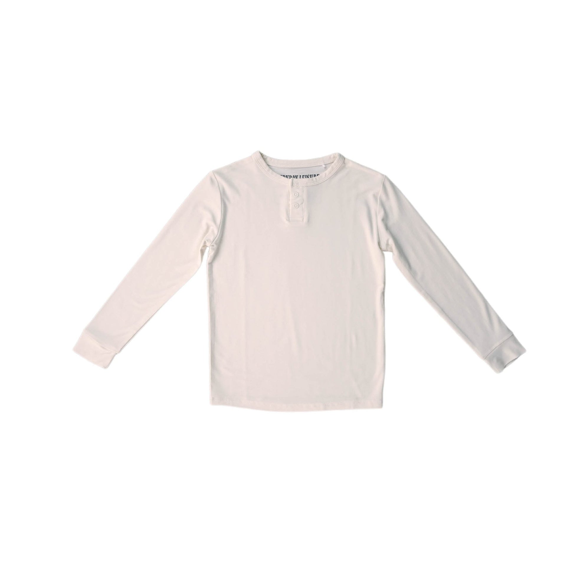 Everyday Boy's Henley | Cream - Mack & Harvie