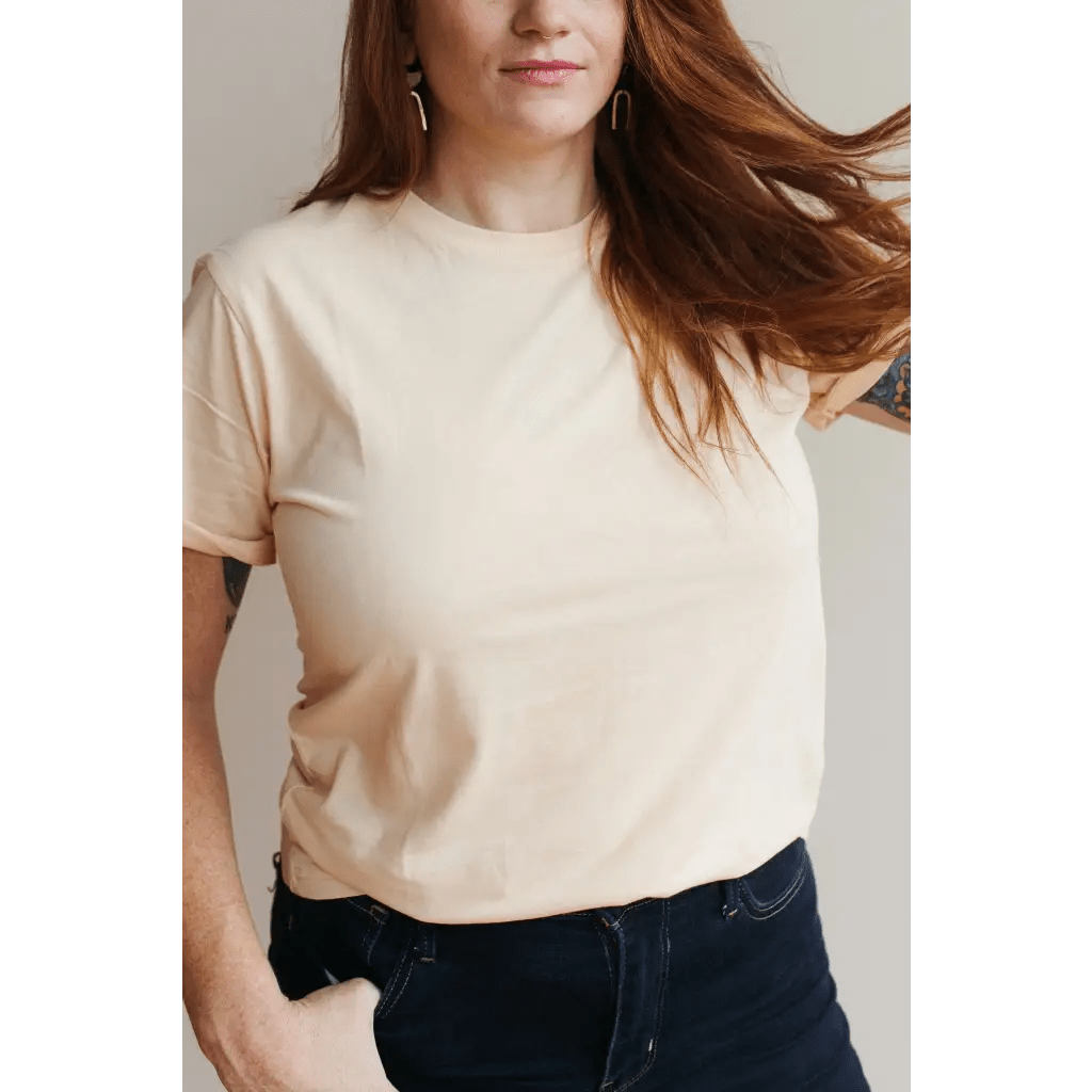 Everyday Organic Cotton T-Shirt in Sunkiss - Mack & Harvie