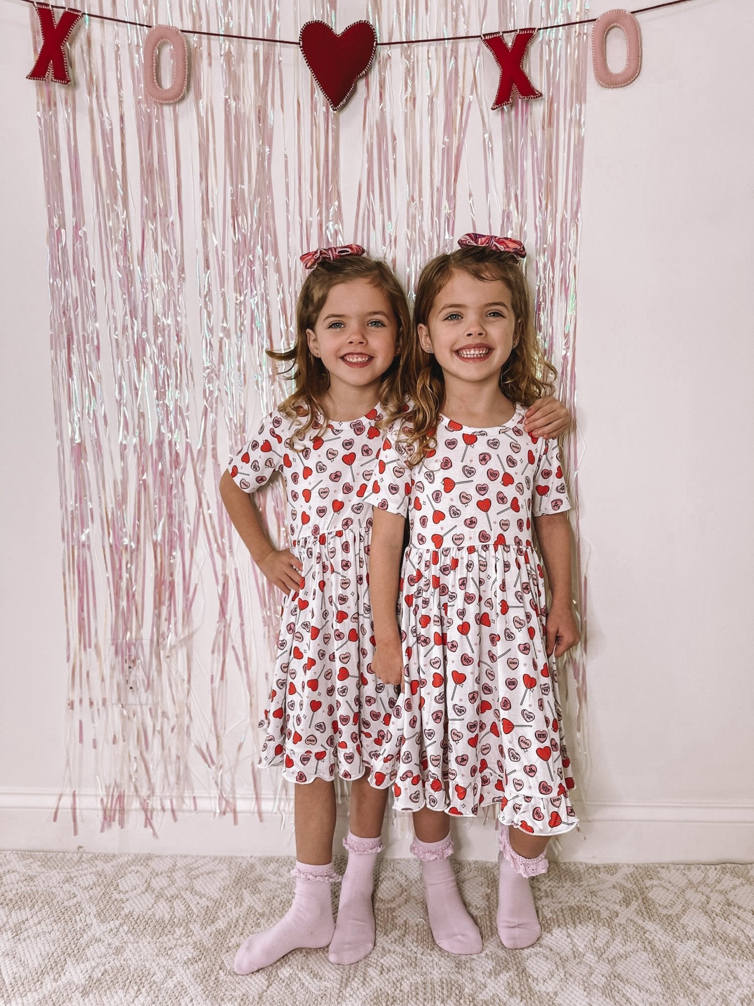 EXCLUSIVE BE MINE DREAM RUFFLE DRESS - Mack & Harvie