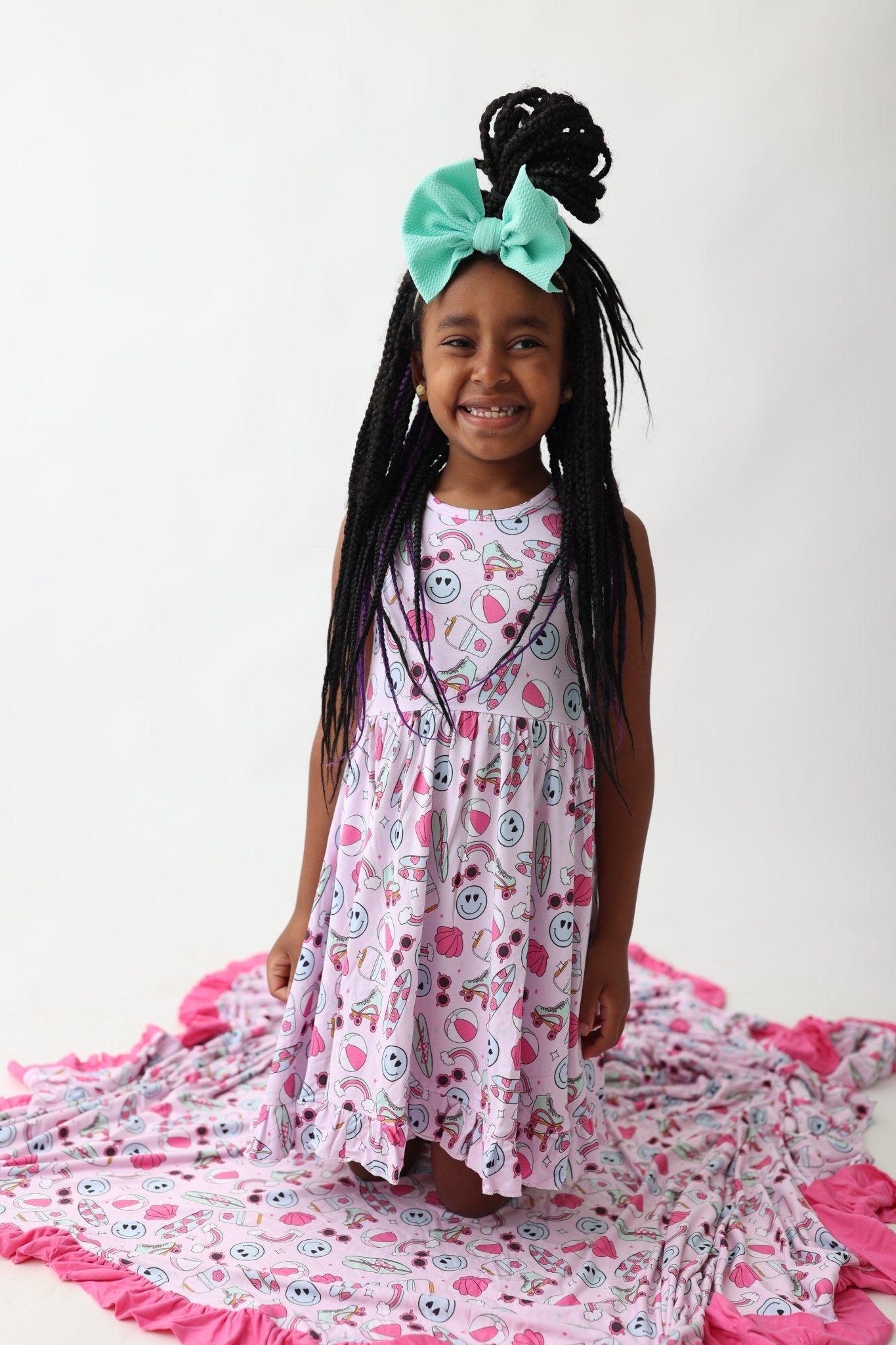 EXCLUSIVE BEACHIN’ IT WITH BRYNNLEIGH DREAM RUFFLE DRESS - Mack & Harvie