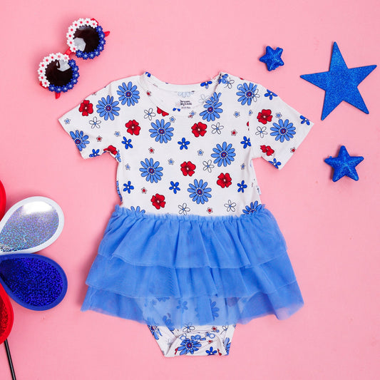 EXCLUSIVE FREEDOM BLOOMS DREAM TUTU BODYSUIT DRESS - Mack & Harvie