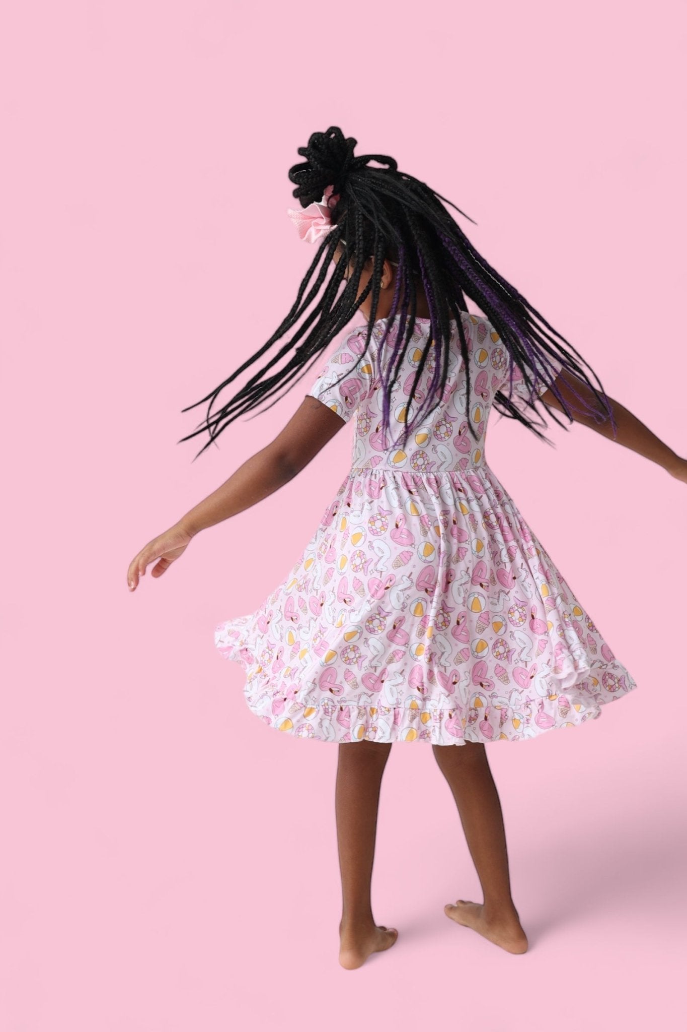 EXCLUSIVE GIRLS JUST WANNA HAVE SUN DREAM RUFFLE DRESS - Mack & Harvie