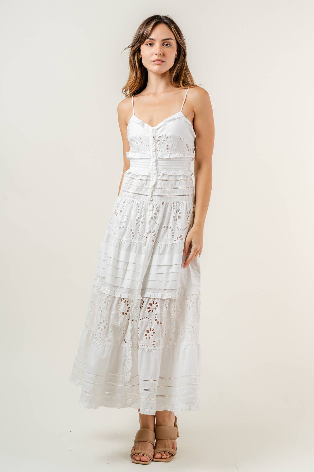 Eyelet Sundress - Mack & Harvie