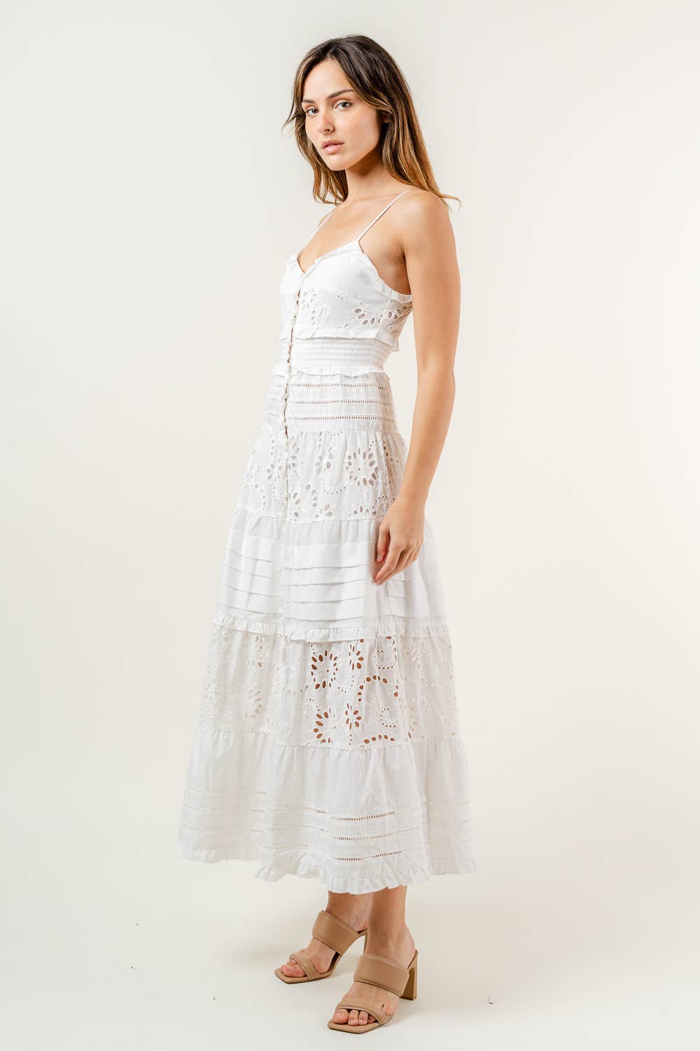 Eyelet Sundress - Mack & Harvie