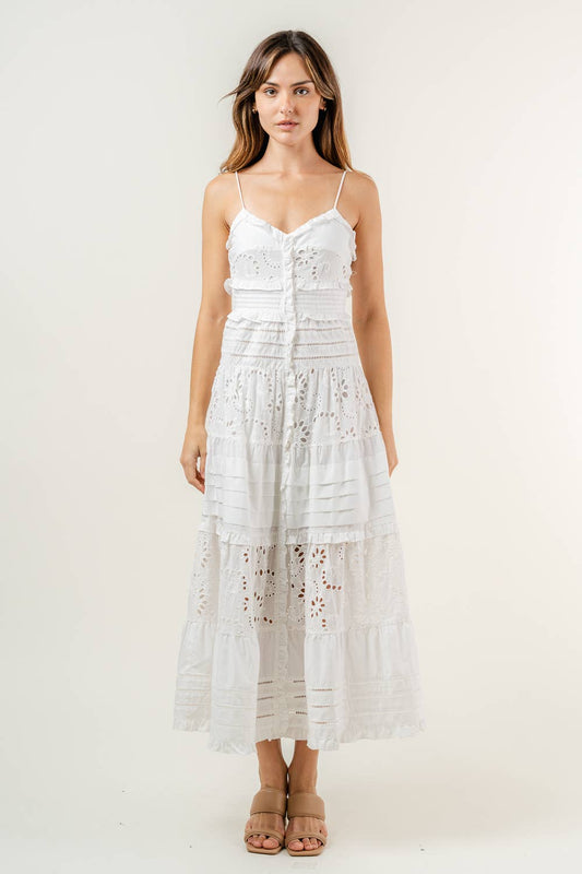 Eyelet Sundress - Mack & Harvie