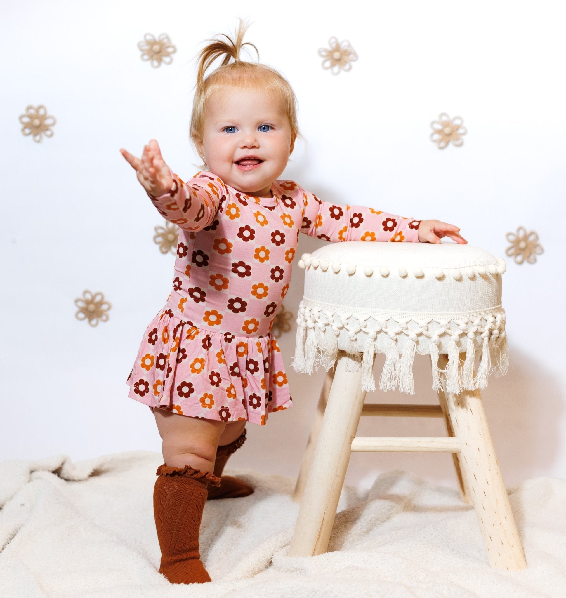 FALLIN' FOR DAISIES DREAM BODYSUIT DRESS - Mack & Harvie