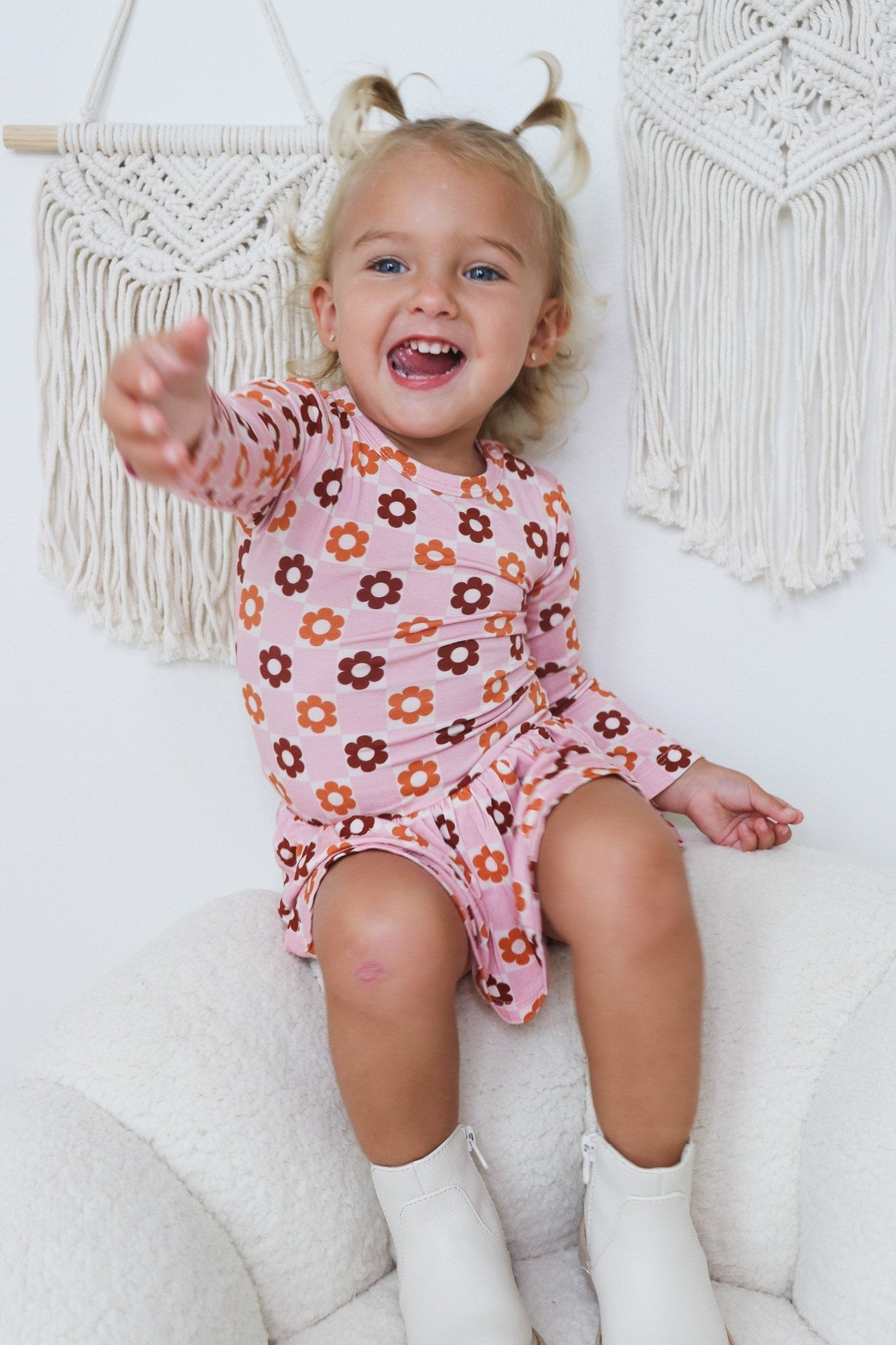 FALLIN' FOR DAISIES DREAM BODYSUIT DRESS - Mack & Harvie