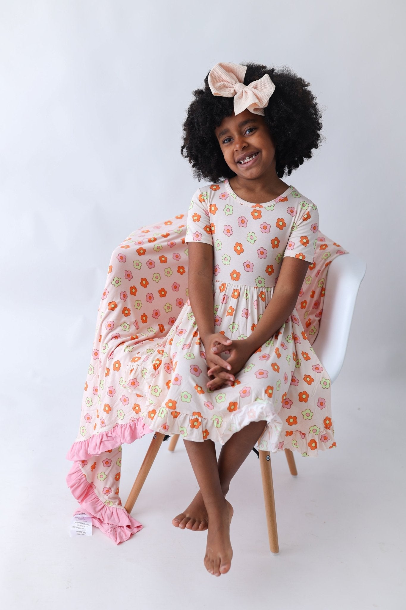 FEELIN' FLOWERFUL DREAM RUFFLE DRESS - Mack & Harvie