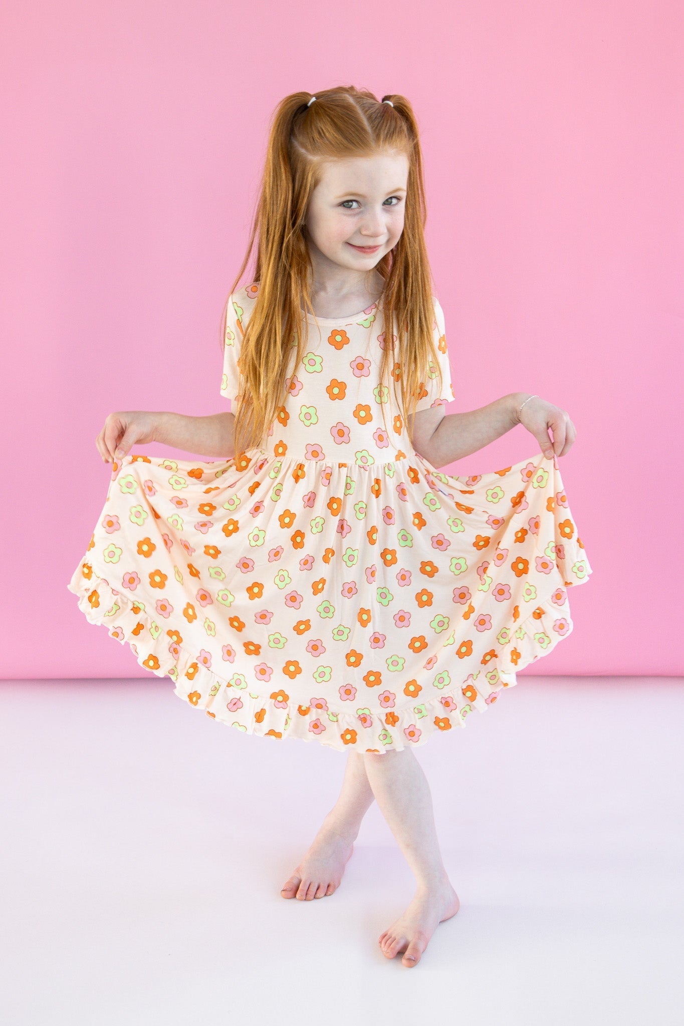 FEELIN' FLOWERFUL DREAM RUFFLE DRESS - Mack & Harvie