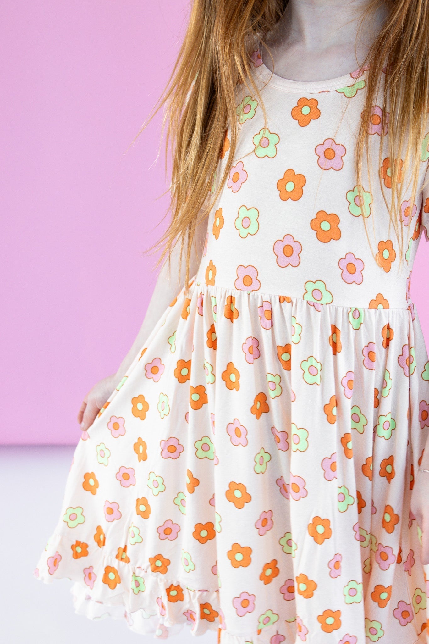 FEELIN' FLOWERFUL DREAM RUFFLE DRESS - Mack & Harvie