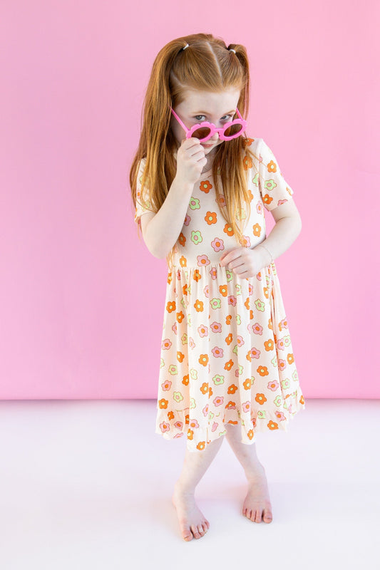 FEELIN' FLOWERFUL DREAM RUFFLE DRESS - Mack & Harvie